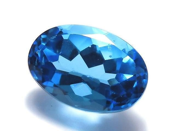 [Video][One of a kind] High Quality Swiss Blue Topaz AAA Loose stone Faceted 1pc NO.70