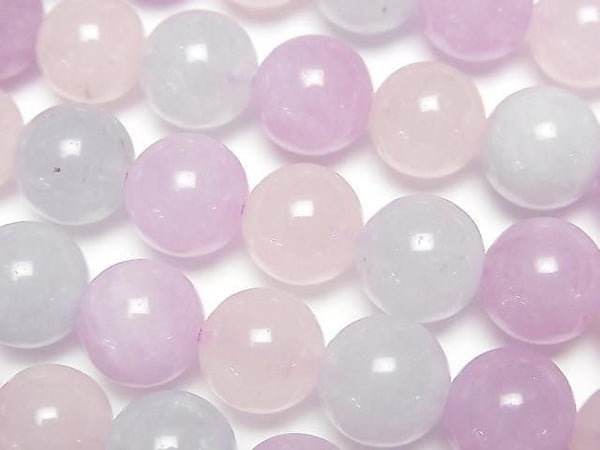 [Video] Multicolor Jade Round 10mm 1strand beads (approx. 15 inches/37 cm)