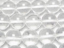 [Video]Crystal Quartz AAA- Round 15mm 1/4 or 1strand beads (aprx.15inch/36cm)
