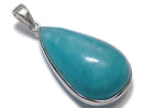 [Video][One of a kind] Amazonite Silica AA++ Pendant Silver925 NO.131