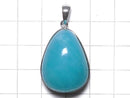 [Video][One of a kind] Amazonite Silica AA++ Pendant Silver925 NO.134