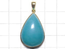 [Video][One of a kind] Amazonite Silica AA++ Pendant 18KGP NO.140