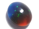 [Video][One of a kind] Black Opal AAA- Cabochon 1pc NO.203