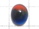 [Video][One of a kind] Black Opal AAA- Cabochon 1pc NO.203