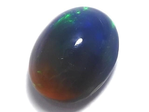 [Video][One of a kind] Black Opal AAA- Cabochon 1pc NO.210