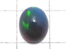 [Video][One of a kind] Black Opal AAA- Cabochon 1pc NO.215