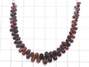 [Video][One of a kind] High Quality Multicolor Spinel AAA- Faceted Briolette 1strand beads (aprx.5inch/13cm) NO.9