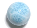 [Video][One of a kind] Larimar Pectolite AAA Round 20mm 1pc NO.2