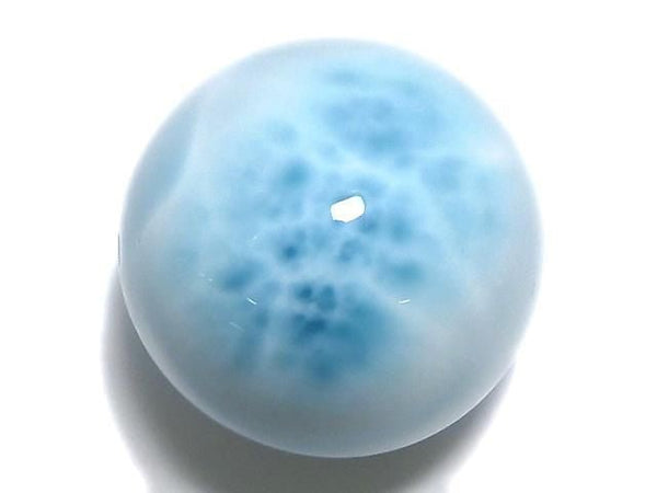 [Video][One of a kind] Larimar Pectolite AAA Round 20mm 1pc NO.5
