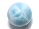 [Video][One of a kind] Larimar Pectolite AAA Round 20mm 1pc NO.9