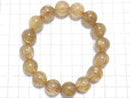 [Video][One of a kind] Rutilated Quartz AAA Round 14mm Bracelet NO.109
