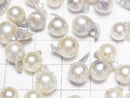 [Video] Akoya Pearls, Baroque Fins, 6.5-9mm, White Silver, Untreated, 3pcs