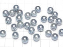 [Video] Japanese Akoya Pearl AA++ Round 8mm Silver Blue [Drilled Hole] 3pcs