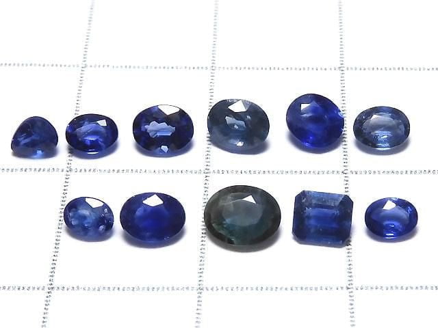 [Video][One of a kind] High Quality Sapphire AAA Loose stone Faceted 11pcs Set NO.132