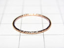 [Video] 14KGF Pink Gold Filled Ring Sparkle 1pc