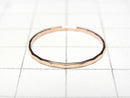 [Video] 14KGF Pink Gold Filled Design Ring 1pc