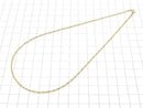 14KGF Singapore Chain 1.8mm [40cm] Necklace 1pc