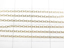 [Video] 14KGF Flat Curb Chain with Slide Adjuster 1.0mm [55.88cm] Necklace 1pc