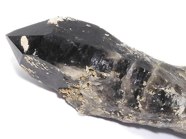 [Video][One of a kind] Morion Crystal Quartz Rough Stone 1pc NO.20