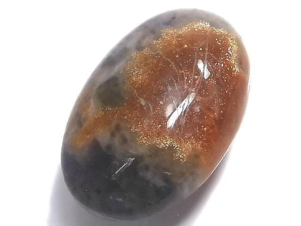 [Video][One of a kind] Iolite Sunstone AAA- Cabochon 1pc NO.4