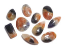 [Video][One of a kind] Iolite Sunstone AAA- Cabochon 10pcs Set NO.18