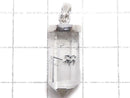 [Video][One of a kind] Stibnite in Quartz Pendant Silver925 NO.25