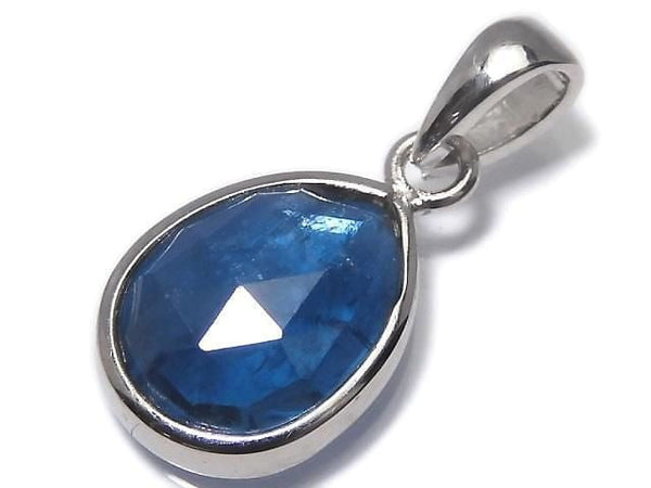 [Video][One of a kind] Indigo Blue Kyanite AA++ Pendant Silver925 NO.6
