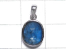[Video][One of a kind] Indigo Blue Kyanite AA++ Pendant Silver925 NO.7