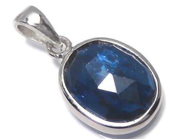 [Video][One of a kind] Indigo Blue Kyanite AA++ Pendant Silver925 NO.14