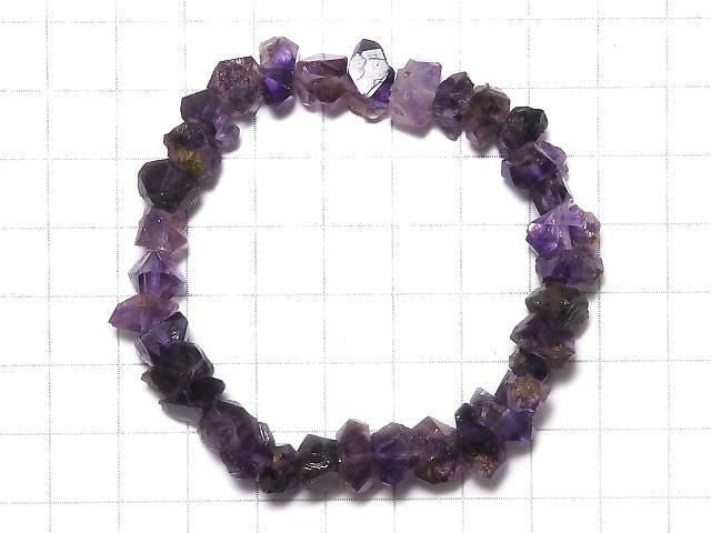 [Video][One of a kind] Elestial Quartz AA++ Rough Nugget Bracelet NO.1