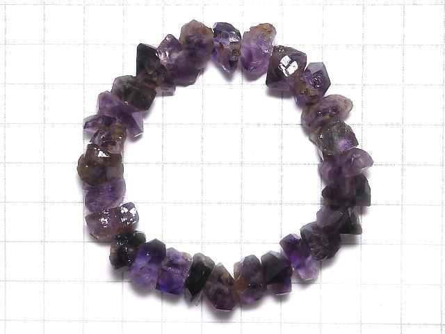 [Video][One of a kind] Elestial Quartz AA++ Rough Nugget Bracelet NO.7