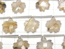 [Video]Rutilated Quartz AA+ Flower Shape 1strand (6pcs)