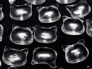 [Video] Crystal AA++ Cat Motif 10x12mm [Half Drilled Hole (Back)] 2pcs