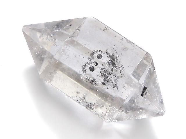 [Video][One of a kind] Water Double Point Crystal Loose stone 1pc NO.4
