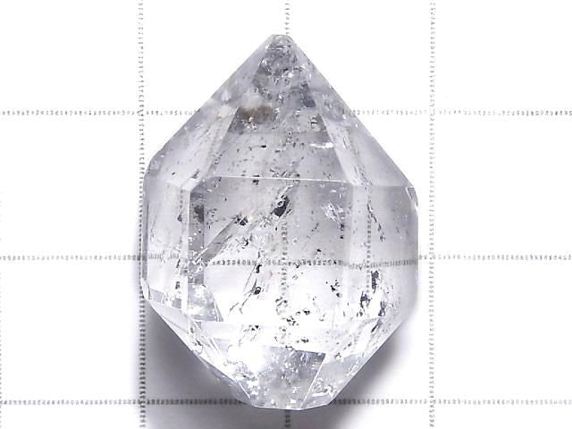 [Video][One of a kind] Water Double Point Crystal Loose stone 1pc NO.5