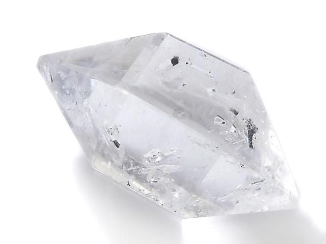 [Video][One of a kind] Water Double Point Crystal Loose stone 1pc NO.12