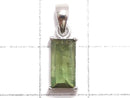 [Video][One of a kind] Green Tourmaline AAA- Faceted Pendant Silver925 NO.11
