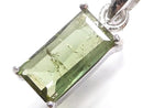 [Video][One of a kind] Green Tourmaline AAA- Faceted Pendant Silver925 NO.13