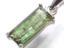 [Video][One of a kind] Green Tourmaline AAA- Faceted Pendant Silver925 NO.16