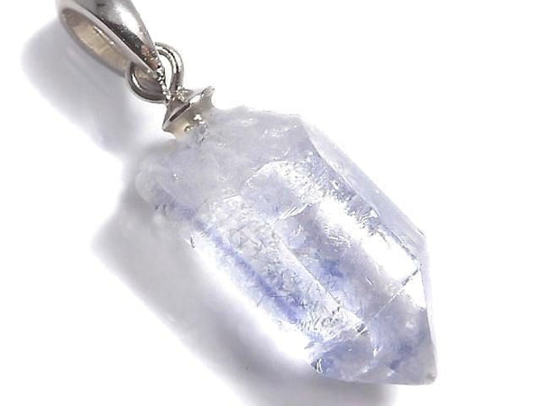 [Video][One of a kind] Dumortierite in Quartz AA++ Pendant Silver925 NO.9