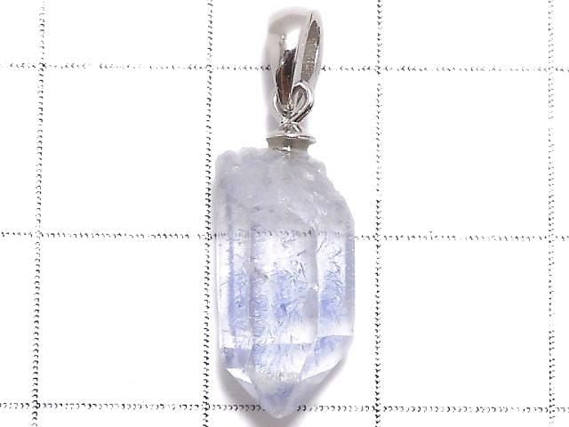 [Video][One of a kind] Dumortierite in Quartz AA++ Pendant Silver925 NO.9
