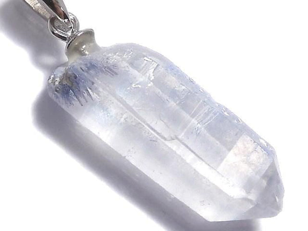 [Video][One of a kind] Dumortierite in Quartz AA++ Pendant Silver925 NO.17