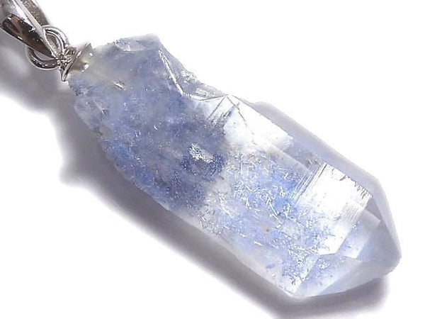 [Video][One of a kind] Dumortierite in Quartz AA++ Pendant Silver925 NO.18