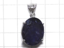 [Video][One of a kind] High Quality Iolite AAA- Faceted Pendant Silver925 NO.8