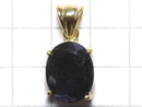 [Video][One of a kind] High Quality Iolite AAA- Faceted Pendant 18KGP NO.12