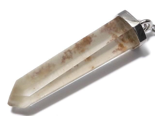 [Video][One of a kind] Garden Quartz AA++ Pendulum Silver925 NO.4