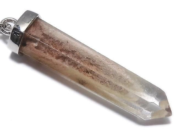 [Video][One of a kind] Garden Quartz AA++ Pendulum Silver925 NO.9