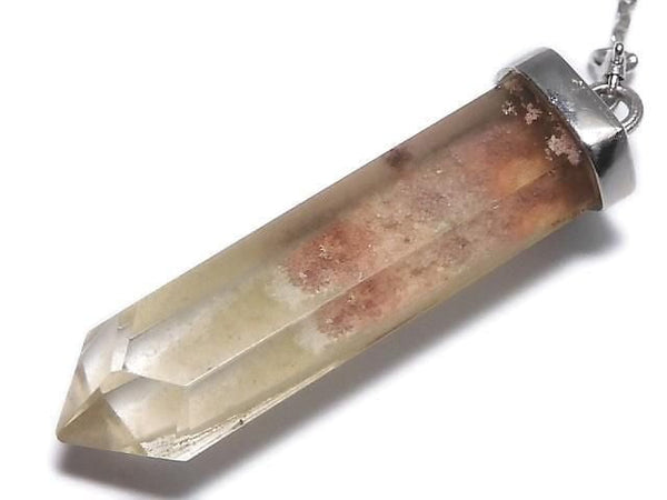 [Video][One of a kind] Garden Quartz AA++ Pendulum Silver925 NO.11