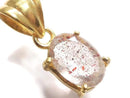 [Video][One of a kind] Elestial Quartz AAA- Pendant 18KGP NO.162