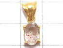 [Video][One of a kind] Elestial Quartz AAA- Pendant 18KGP NO.162